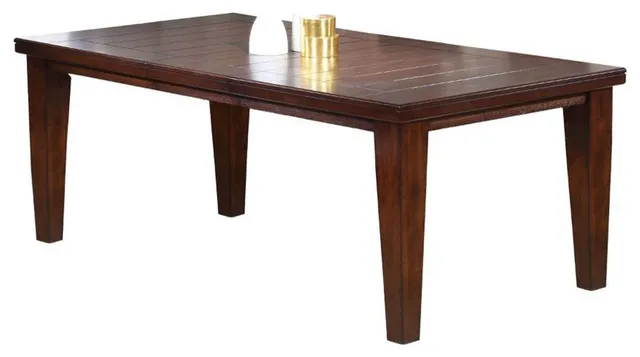 Rectangular Wooden Dining Table, Cherry