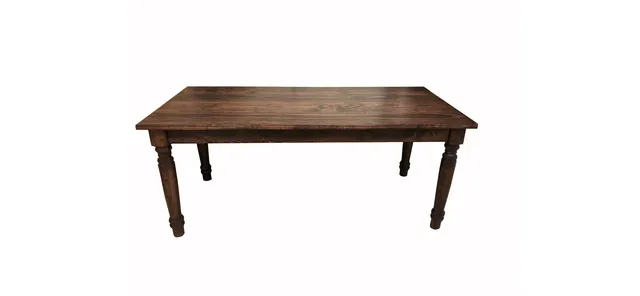 Red Mahogany English Smooth Top Table, 54