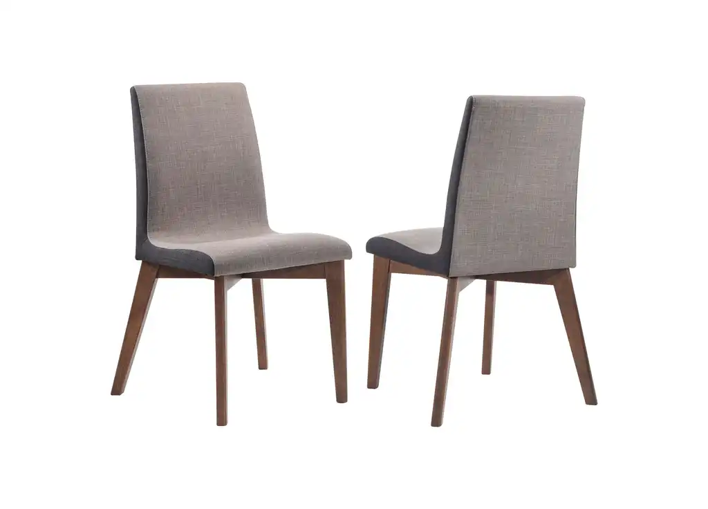 Redbridge Upholstered Dining Side Chair Walnut, Set of 2