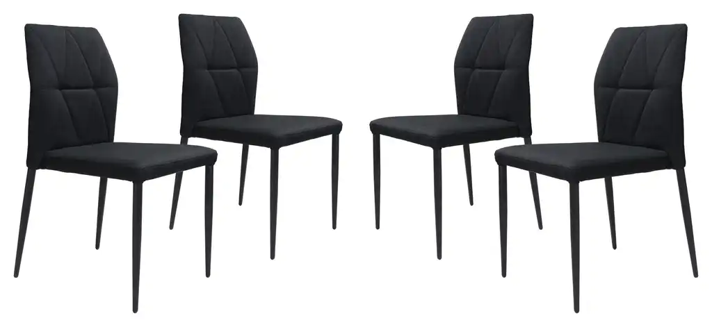 Revolution Dining Chair (Set of 4) Black