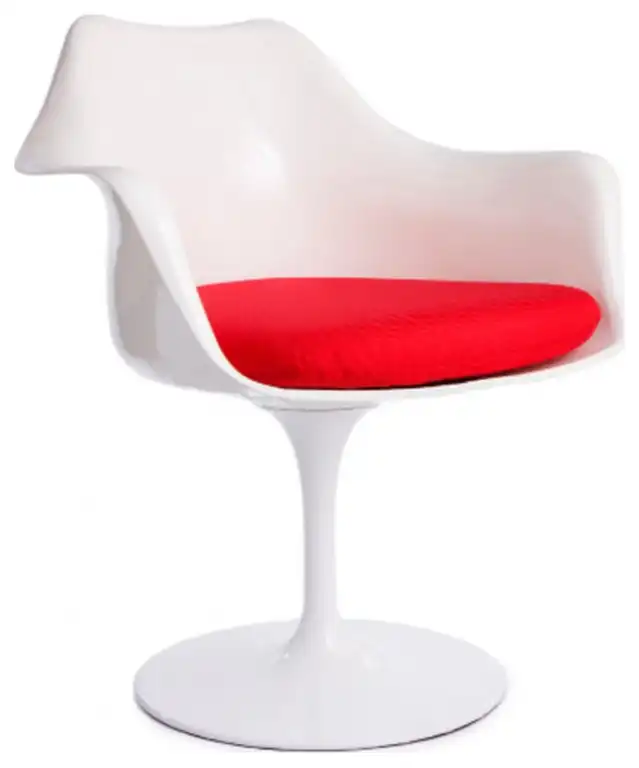 Rose Arm Chair, Red