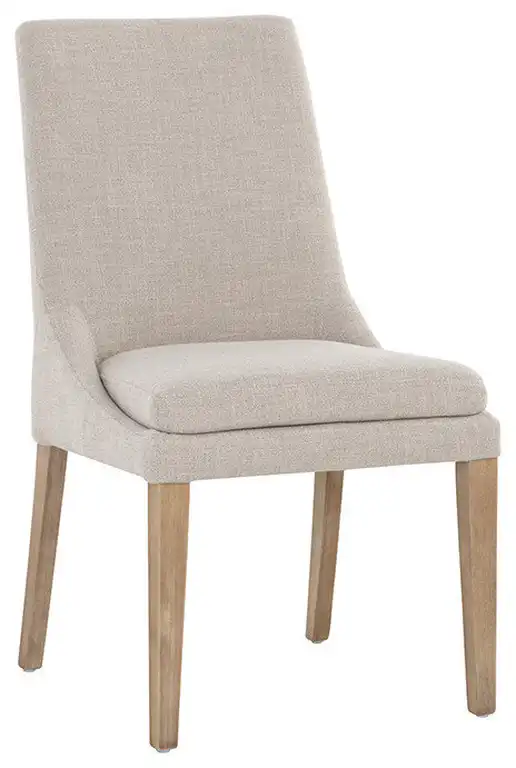 Rosine Dining Chair, Effie Flax, Set of 2