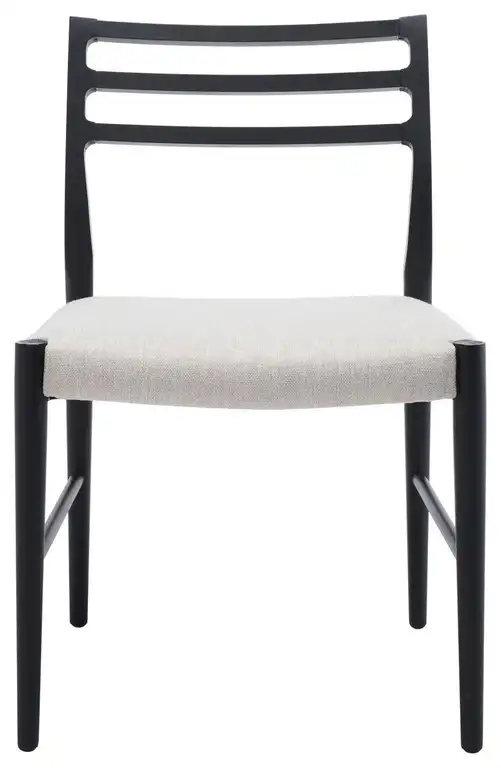 Safavieh Couture Shaylyn Dining Chair Taupe/Black