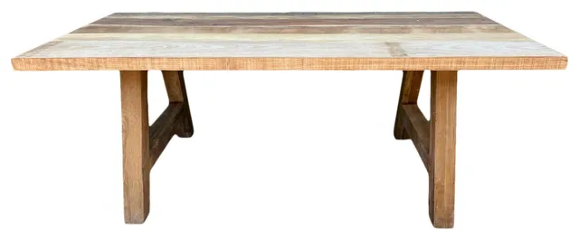 Salvaged Farm Wood Dining Table