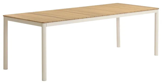 Sardinia Light Teak Outdoor Dining Table