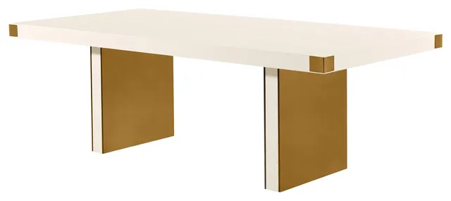 Selena Cream Ash Dining Table