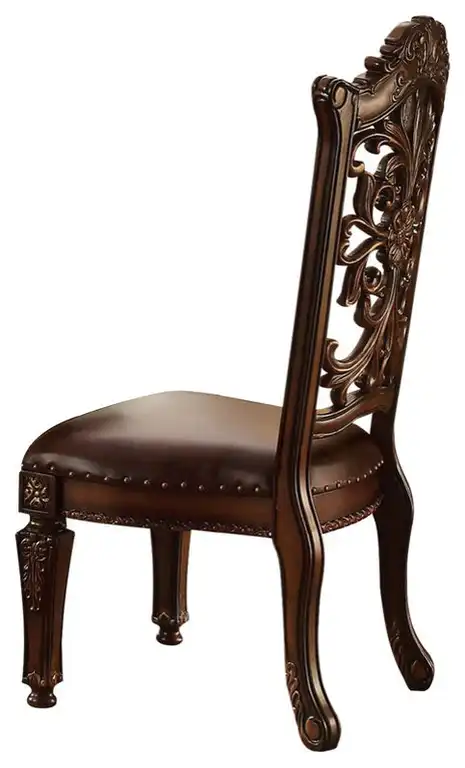 Set of 2 Wood Side Chairs, Cherry