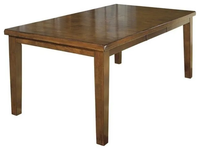 Signature Design by Ashley Ralene Butterfly Dining Table in Medium Brown