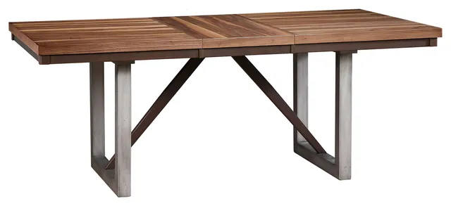 Spring Creek 77" Extension Dining Table Natural Walnut