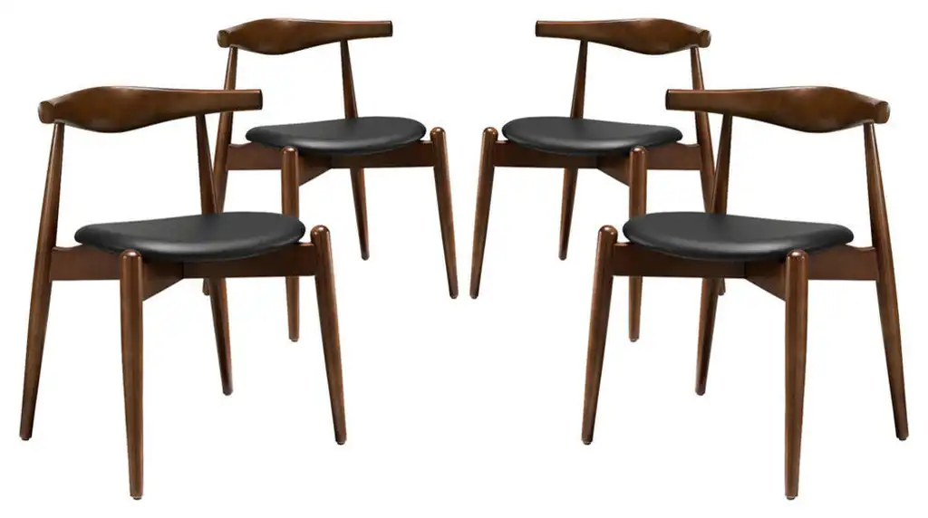 Stalwart Dining Side Chairs, Set of 4