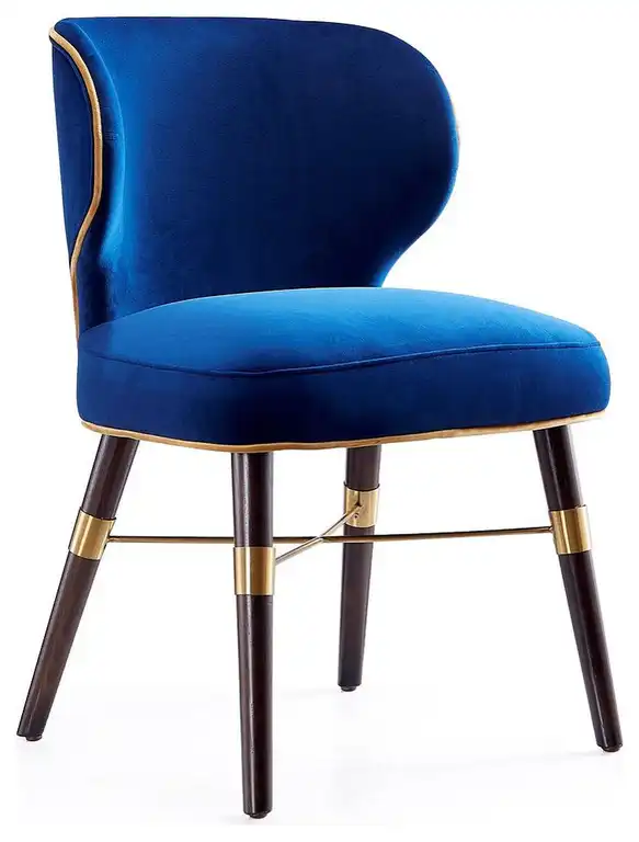Strine Dining Chair in Royal Blue