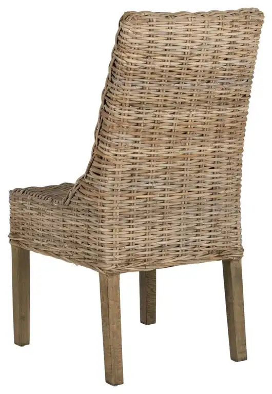 Suncoast 18''H Rattan Arm Chair (Set Of 2), Fox6503B-Set2