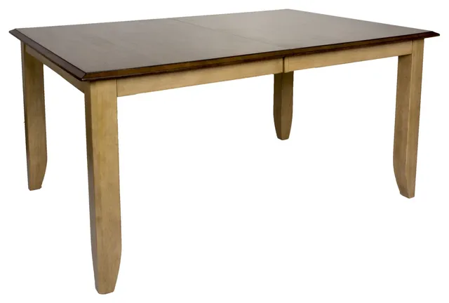 Sunset Trading Brook 72" Rectangular Extendable Dining Table | Seats 8