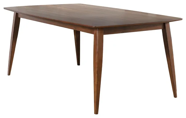 Sunset Trading Mid Century 78" Rectangular Dining Table | Seats 6