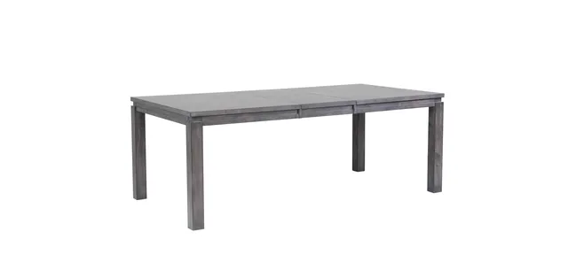 Sunset Trading Shades Of Gray 82" Rectangular Extendable Dining Table | Seats 8