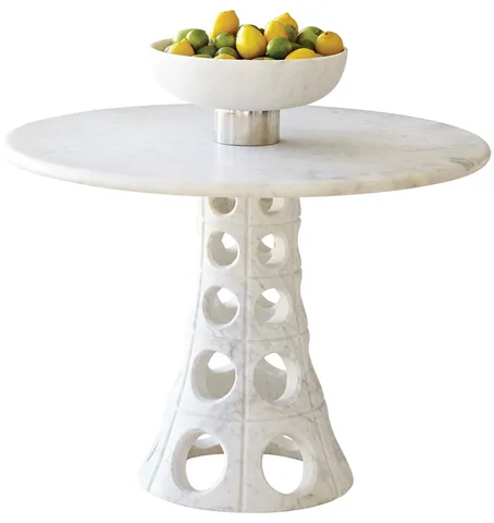 Taper Circle Dining Table - Natural
