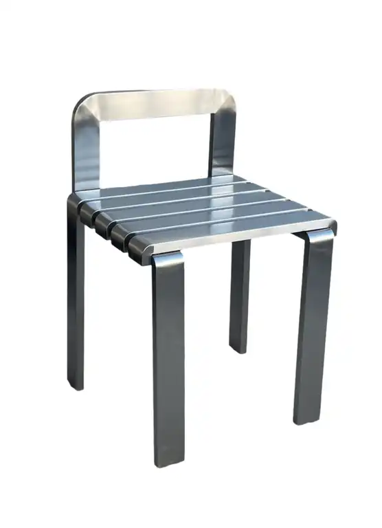 Tara Silver Metal Chair