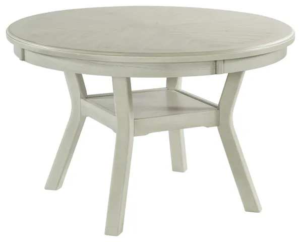 Taylor Standard Height Dining Table, Bisque