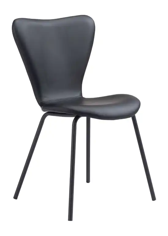 Torlo Dining Chair, Set of 2, Black