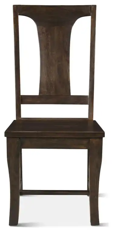 Toulon Dining Chair in Vintage Brown Finish