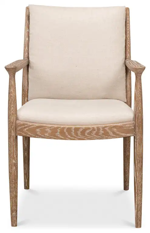 Tugen Cream Dining Armchair