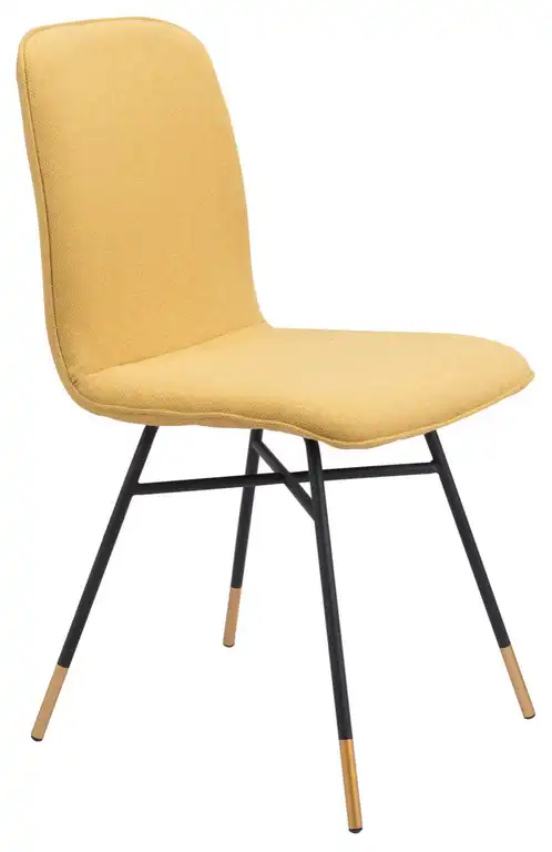 Var Dining Chair (set Of 2) Yellow