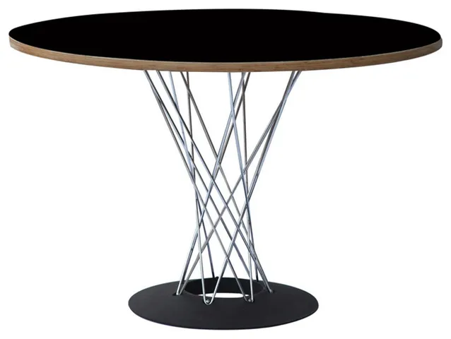 Wire Dining Table 42", Black